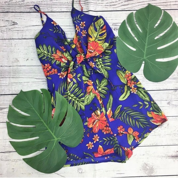 Pants - New Women Flower Print Romper